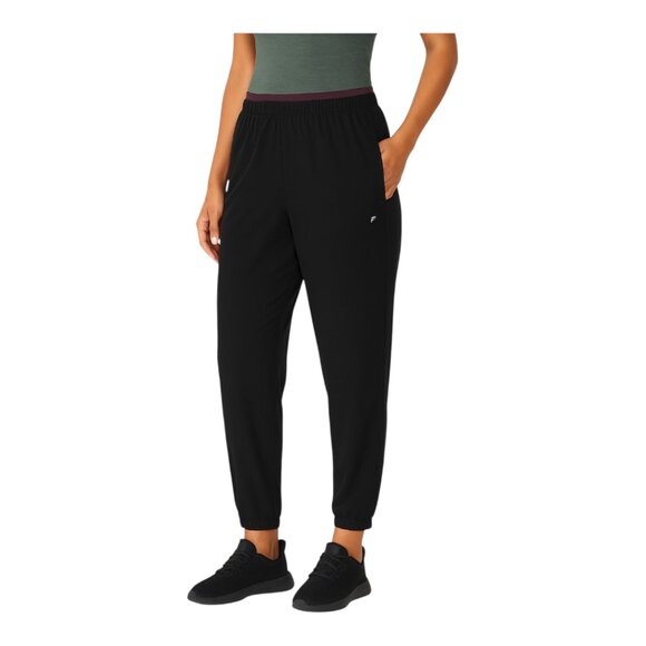 Fabletics Large Black Track Pants - Picture 1 of 6